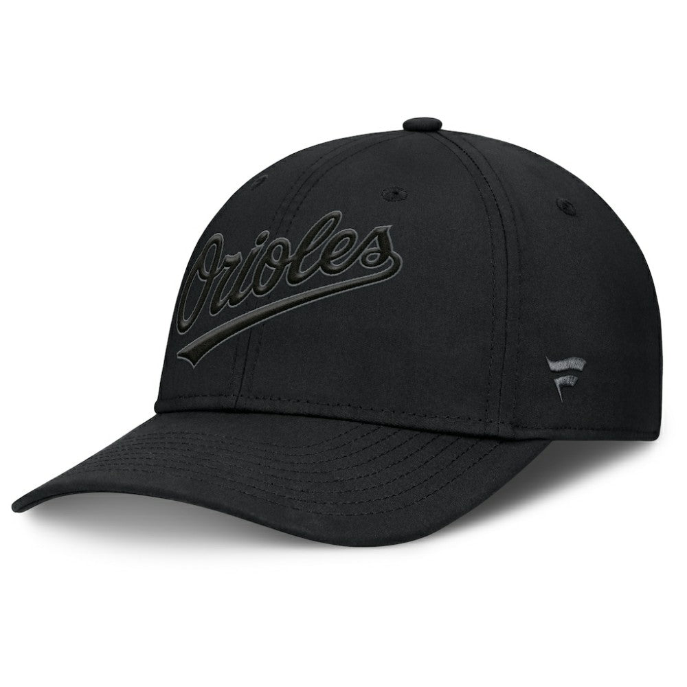 Baltimore Orioles Fanatics Overpower Flex Hat - Black Hats