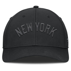 New York Yankees Fanatics Overpower Flex Hat - Black Hats