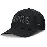 San Diego Padres Fanatics Overpower Flex Hat - Black Hats