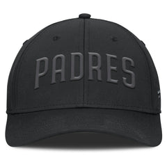 San Diego Padres Fanatics Overpower Flex Hat - Black Hats