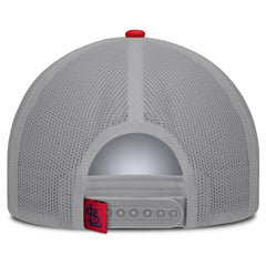 St. Louis Cardinals Fanatics Designated A-Frame Foam Front Trucker Adjustable Hat - White/Red Hats