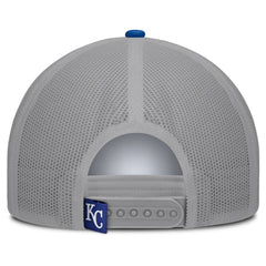 Kansas City Royals Fanatics Designated A-Frame Foam Front Trucker Adjustable Hat - White/Royal Hats