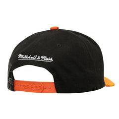 NHL Philadelphia Flyers Mitchell & Ness May Flowers Pro Crown Adjustable Hat - Black/Orange
