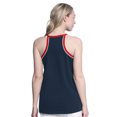 Boston Red Sox G-III 4Her by Carl Banks Women's Curveball Racerback Tank Top - Red Tanks