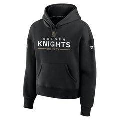 NHL Vegas Golden Knights Fanatics Women's Authentic Pro Primary Pullover Hoodie - Black