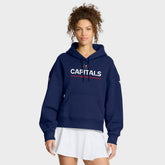 NHL Washington Capitals Fanatics Women's Authentic Pro Primary Pullover Hoodie - Navy