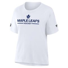 NHL Toronto Maple Leafs Fanatics Women's Authentic Pro Primary T-Shirt - White