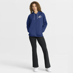 NHL Tampa Bay Lightning Fanatics Women's Authentic Pro Rink Raglan Full-Zip Hoodie - Blue