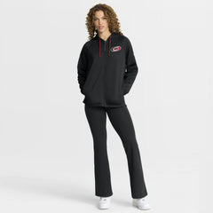 NHL Carolina Hurricanes Fanatics Women's Authentic Pro Rink Raglan Full-Zip Hoodie - Black