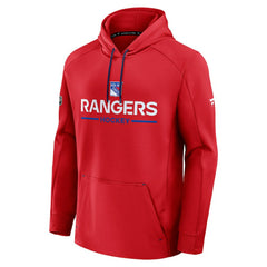 NHL New York Rangers Fanatics Authentic Pro Rink Hoodie - Red