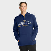 NHL Nashville Predators Fanatics Authentic Pro Rink Hoodie - Navy