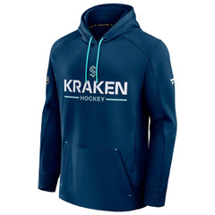 NHL Seattle Kraken Fanatics Authentic Pro Rink Hoodie - Deep Sea Blue