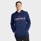 NHL Washington Capitals Fanatics Authentic Pro Rink Hoodie - Navy