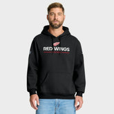 NHL Detroit Red Wings Fanatics Authentic Pro Primary Hoodie - Black