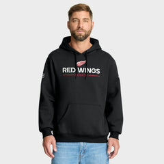 NHL Detroit Red Wings Fanatics Authentic Pro Primary Hoodie - Black