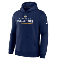 NHL Nashville Predators Fanatics Authentic Pro Primary Hoodie - Navy