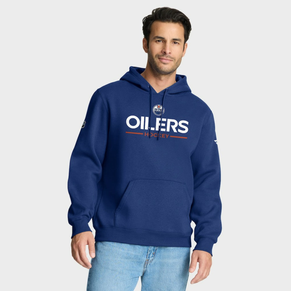 NHL Edmonton Oilers Fanatics Authentic Pro Primary Hoodie - Royal