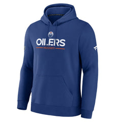 NHL Edmonton Oilers Fanatics Authentic Pro Primary Hoodie - Royal