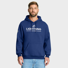NHL Tampa Bay Lightning Fanatics Authentic Pro Primary Hoodie - Blue