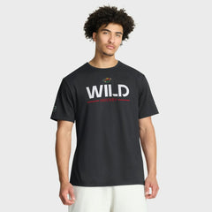 NHL Minnesota Wild Fanatics Authentic Pro Primary T-Shirt - Black