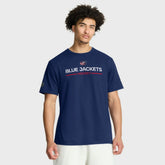 NHL Columbus Blue Jackets Fanatics Authentic Pro Primary T-Shirt - Navy