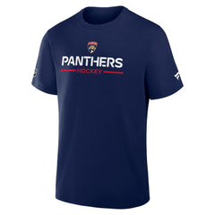 NHL Florida Panthers Fanatics Authentic Pro Primary T-Shirt - Navy