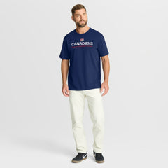 NHL Montreal Canadiens Fanatics Authentic Pro Primary T-Shirt - Navy