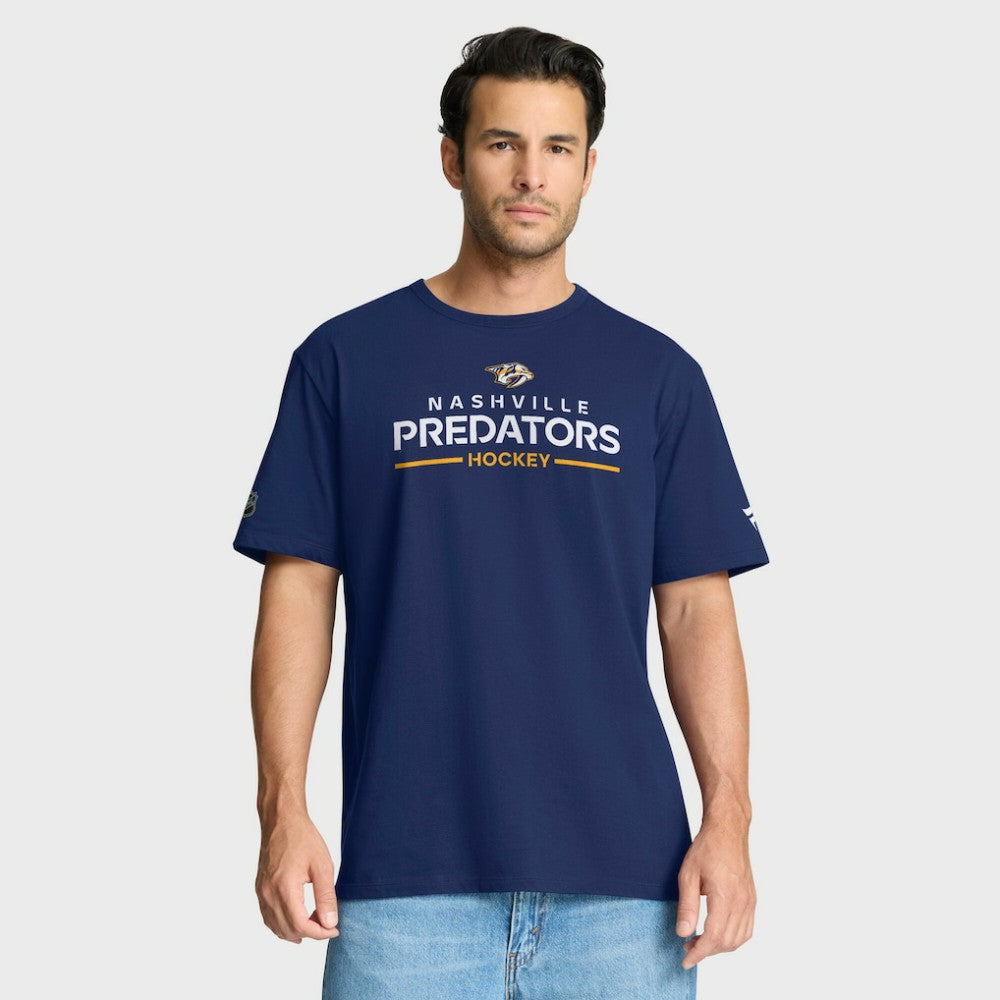 NHL Nashville Predators Fanatics Authentic Pro Primary T-Shirt - Navy