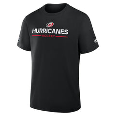 NHL Carolina Hurricanes Fanatics Authentic Pro Primary T-Shirt - Black