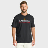 NHL Chicago Blackhawks Fanatics Authentic Pro Primary T-Shirt - Black