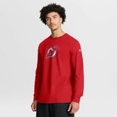 NHL New Jersey Devils Fanatics Authentic Pro Property Of Practice Long Sleeve T-Shirt - Red