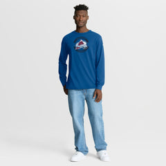 NHL Colorado Avalanche Fanatics Authentic Pro Property Of Practice Long Sleeve T-Shirt - Blue