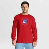 NHL New York Rangers Fanatics Authentic Pro Property Of Practice Long Sleeve T-Shirt - Red