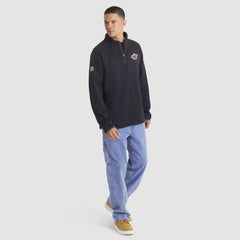 NHL Minnesota Wild Fanatics Authentic Pro Rink Raglan Quarter-Zip Pullover - Black