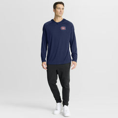 NHL Montreal Canadiens Fanatics Authentic Pro Rink Hoodie - Navy