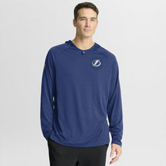 NHL Tampa Bay Lightning Fanatics Authentic Pro Rink Hoodie - Blue