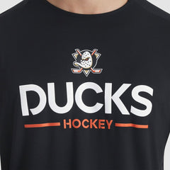NHL Anaheim Ducks Fanatics Authentic Pro Rink Tech Long Sleeve T-Shirt - Black