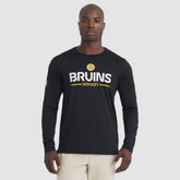NHL Boston Bruins Fanatics Authentic Pro Rink Tech Long Sleeve T-Shirt - Black
