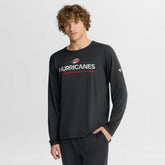 NHL Carolina Hurricanes Fanatics Authentic Pro Rink Tech Long Sleeve T-Shirt - Black