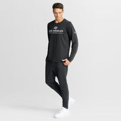 NHL Los Angeles Kings Fanatics Authentic Pro Rink Tech Long Sleeve T-Shirt - Black