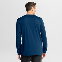 NHL Seattle Kraken Fanatics Authentic Pro Rink Tech Long Sleeve T-Shirt - Navy