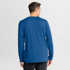 NHL St. Louis Blues Fanatics Authentic Pro Rink Tech Long Sleeve T-Shirt - Blue