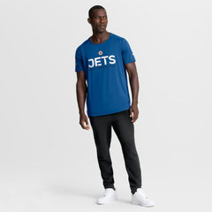 NHL Winnipeg Jets Fanatics Authentic Pro Rink Tech T-Shirt - Blue