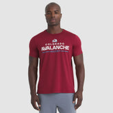 NHL Colorado Avalanche Fanatics Authentic Pro Rink Tech T-Shirt - Burgundy