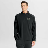 NHL Philadelphia Flyers Fanatics Authentic Pro Rink Training Quarter-Zip Pullover - Black
