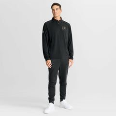 NHL Philadelphia Flyers Fanatics Authentic Pro Rink Training Quarter-Zip Pullover - Black