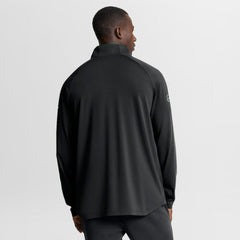 NHL Minnesota Wild Fanatics Authentic Pro Rink Training Quarter-Zip Pullover - Black
