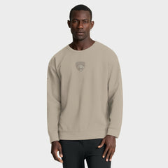 NHL Florida Panthers Fanatics Authentic Pro Road Tri-Blend Sweatshirt - Tan