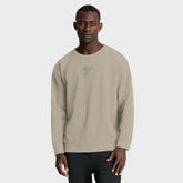 NHL St. Louis Blues Fanatics Authentic Pro Road Tri-Blend Sweatshirt - Tan