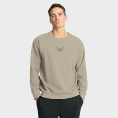NHL Washington Capitals Fanatics Authentic Pro Road Tri-Blend Sweatshirt - Tan